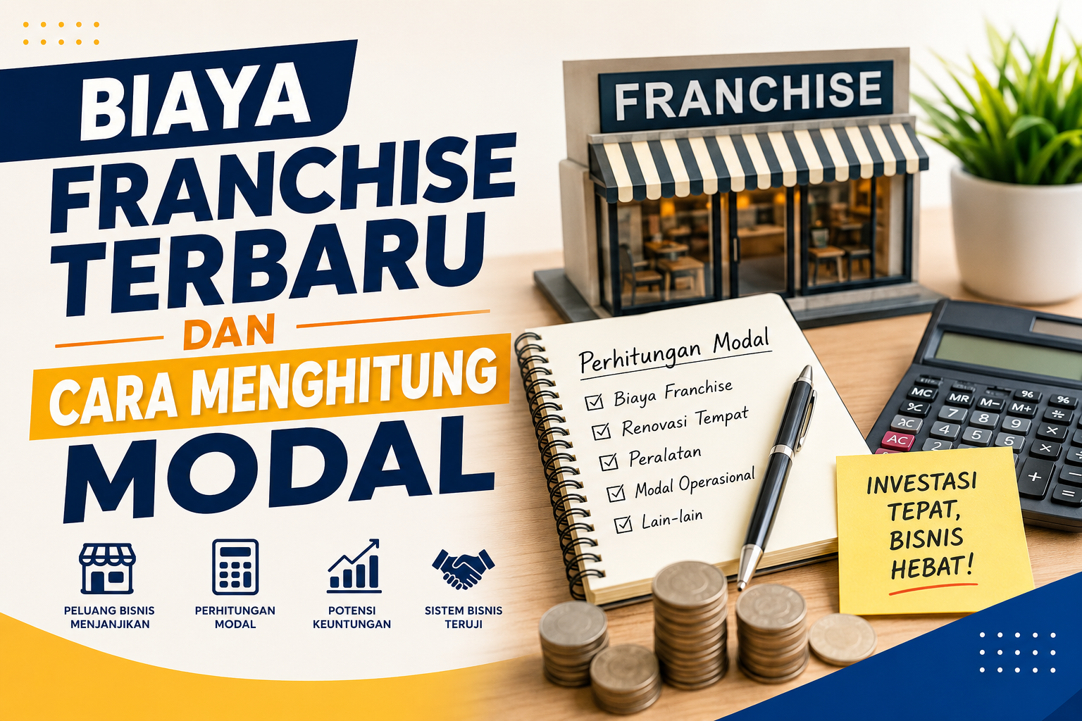 Biaya Franchise Terbaru dan Cara Menghitung Modal