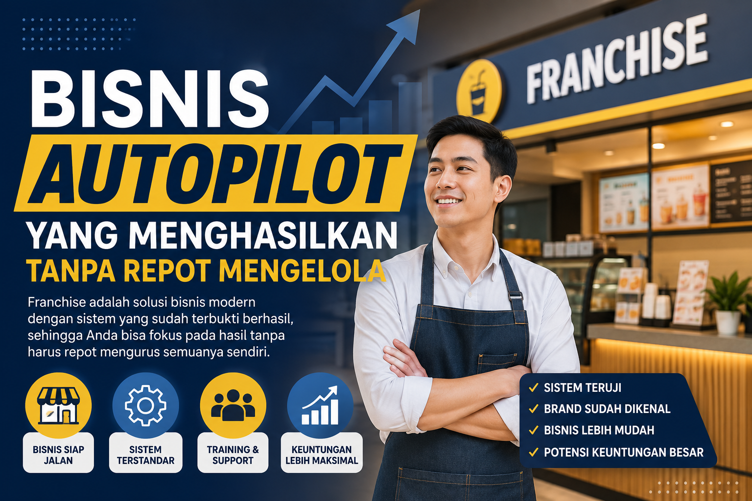 Bisnis Autopilot yang Menghasilkan Tanpa Repot Mengelola