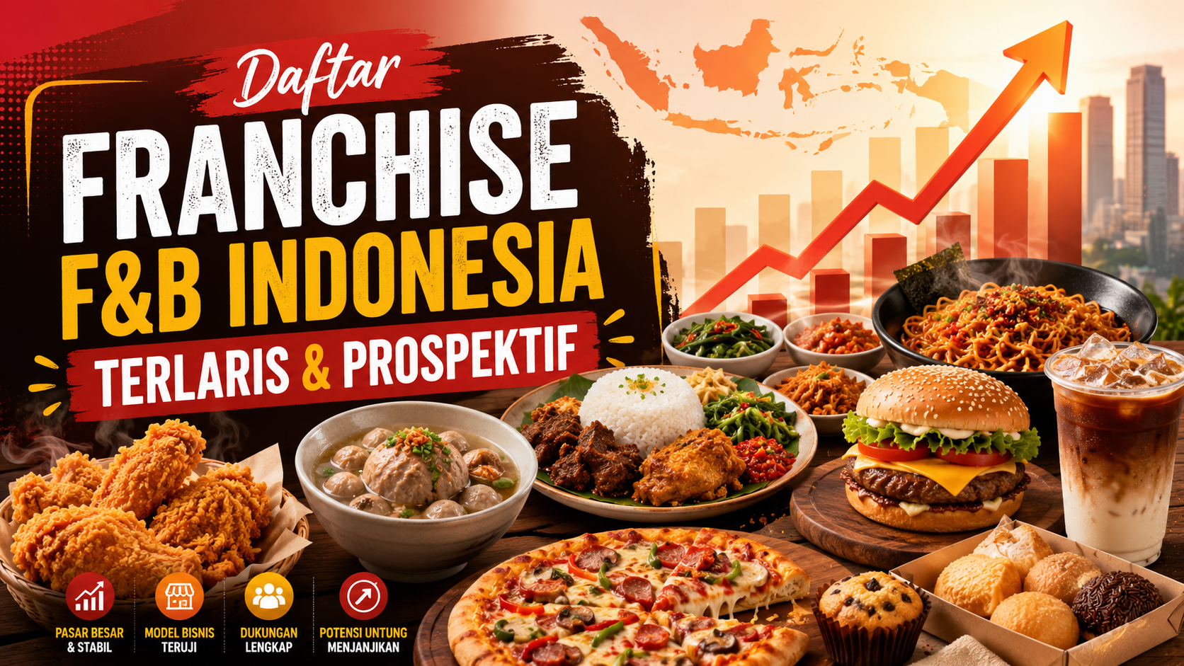 Daftar Franchise F&B Indonesia Terlaris dan Prospektif