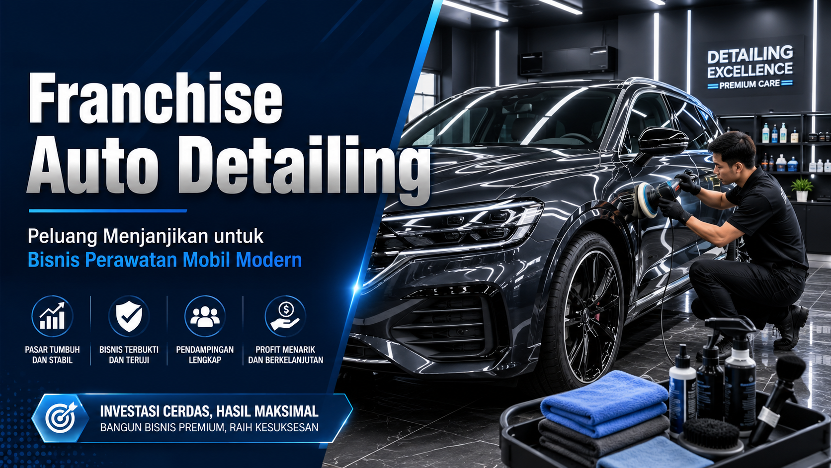 Franchise Auto Detailing yang Menjanjikan untuk Memulai Bisnis Perawatan Mobil Modern