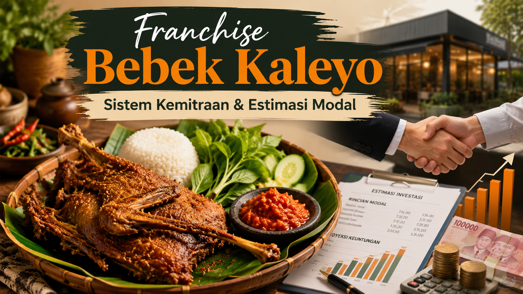 Franchise Bebek Kaleyo: Sistem Kemitraan dan Estimasi Modal