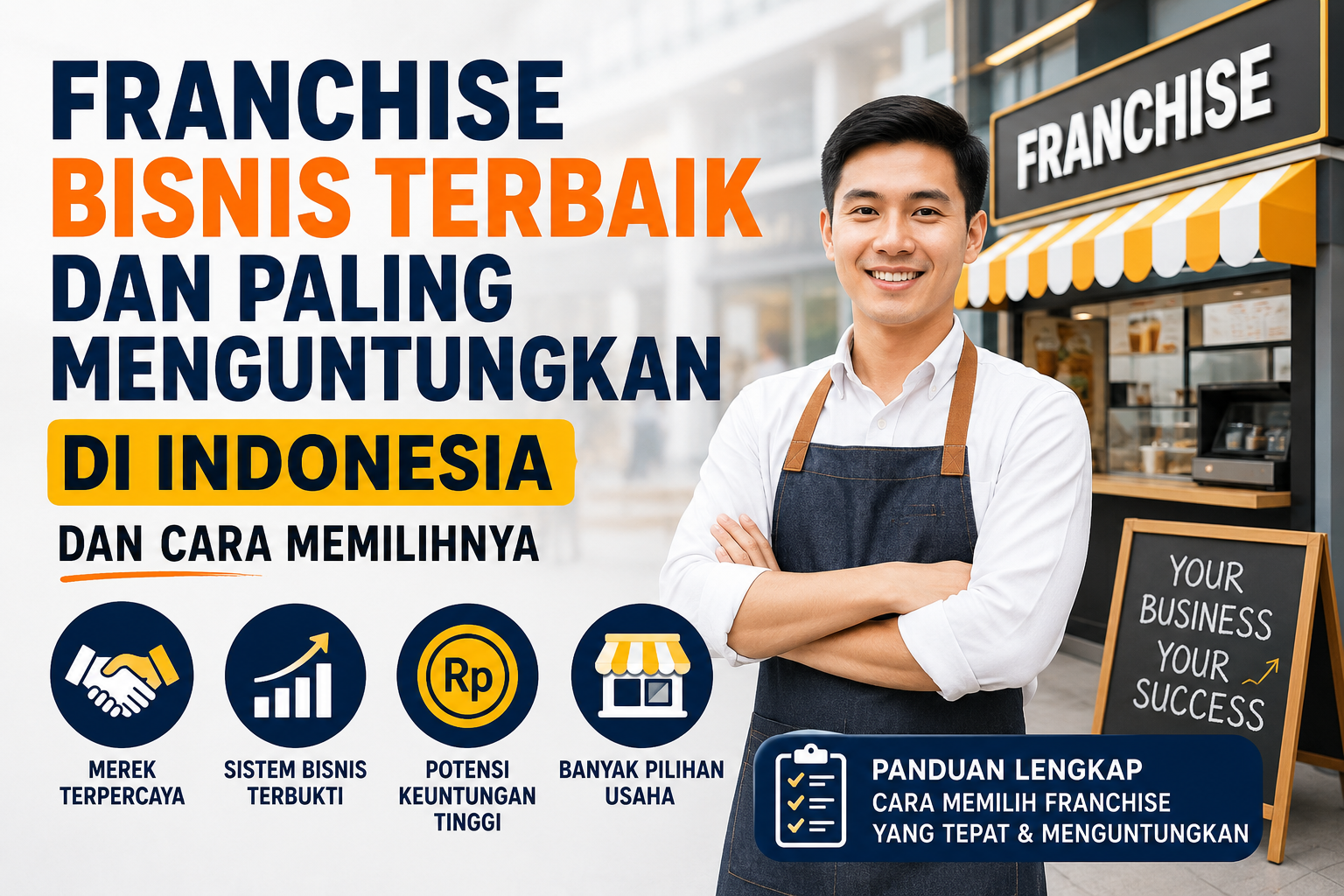 Franchise Bisnis Terbaik dan Paling Menguntungkan di Indonesia dan Cara Memilihnya