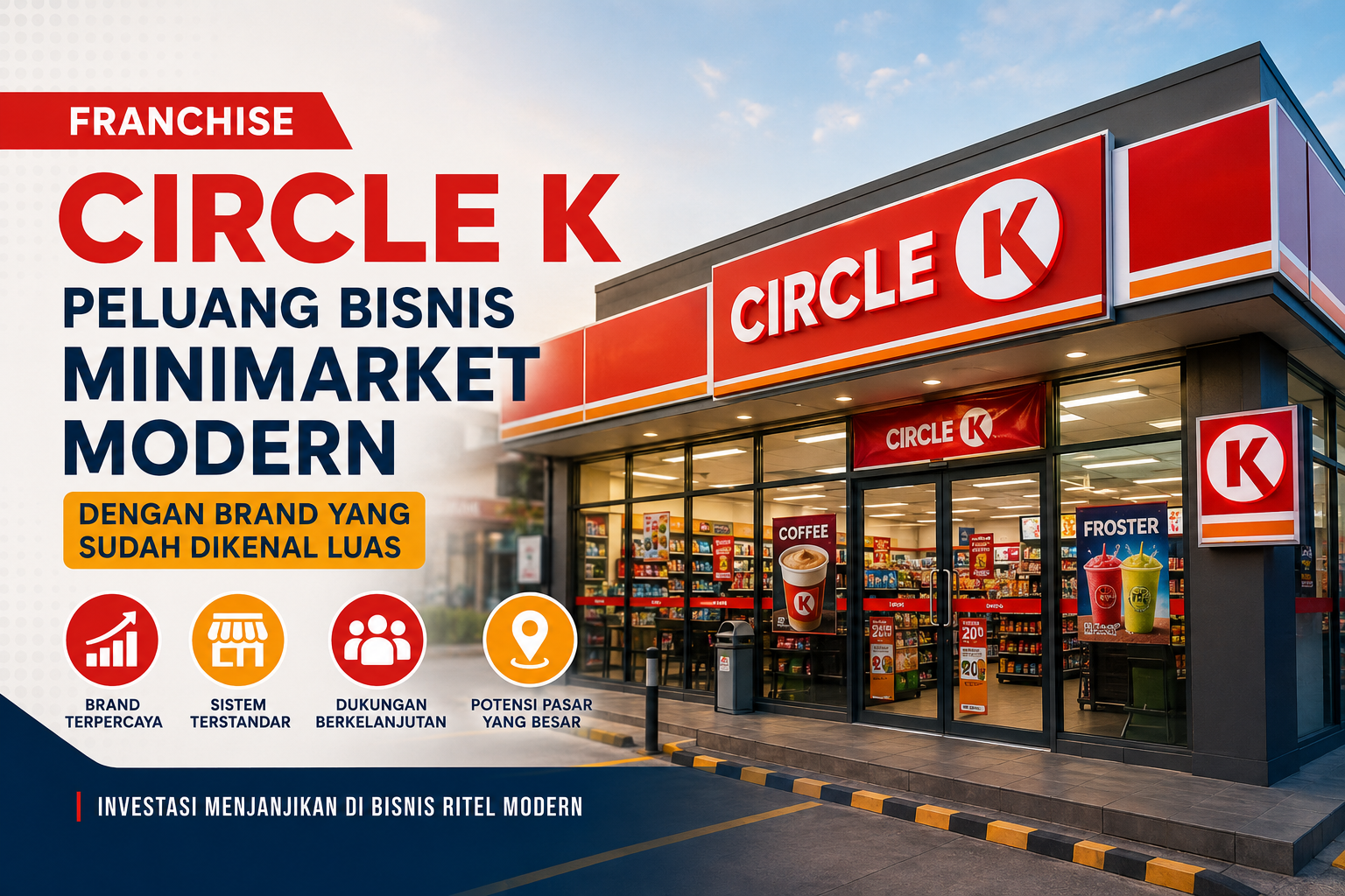 Franchise Circle K Peluang Bisnis Minimarket Modern dengan Brand yang Sudah Dikenal Luas