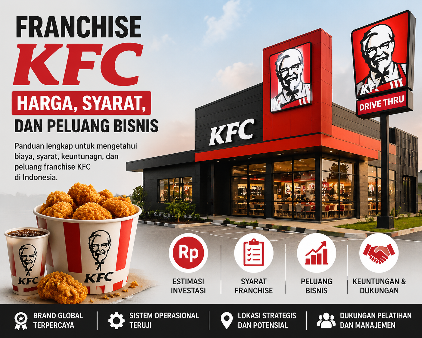 Franchise KFC: Harga, Syarat, dan Peluang Franchise