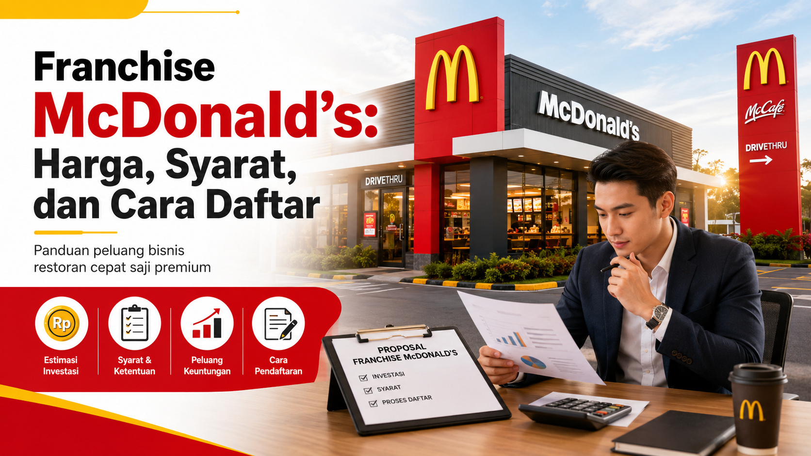 Franchise McDonald’s: Harga, Syarat, dan Cara Daftar