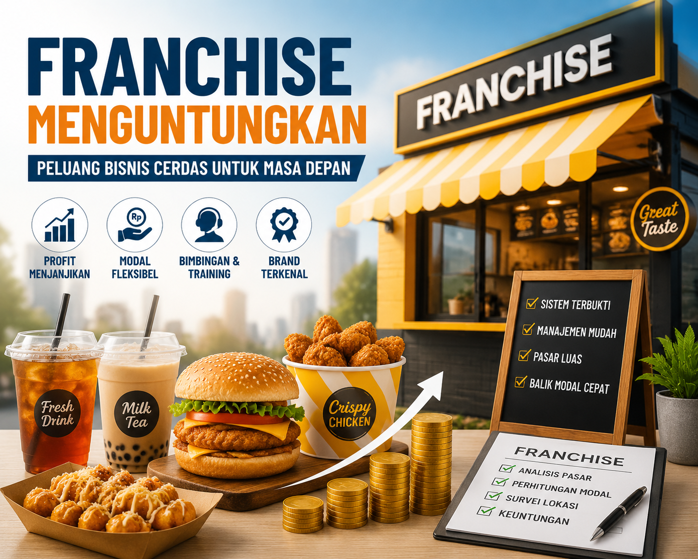 Franchise Menguntungkan yang Banyak Dicari Tahun Ini
