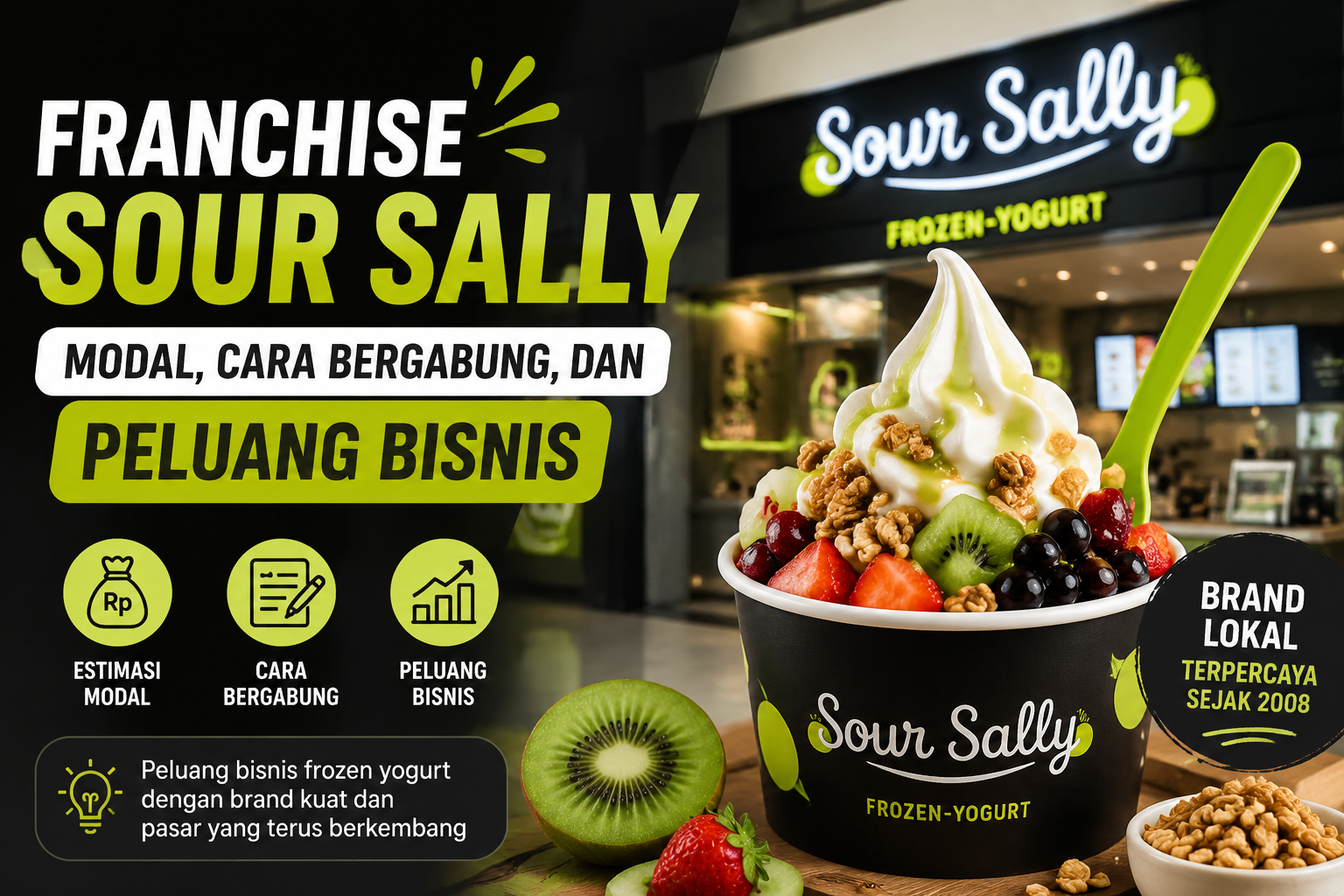 Franchise Sour Sally: Modal, Cara Bergabung, dan Peluang Bisnis