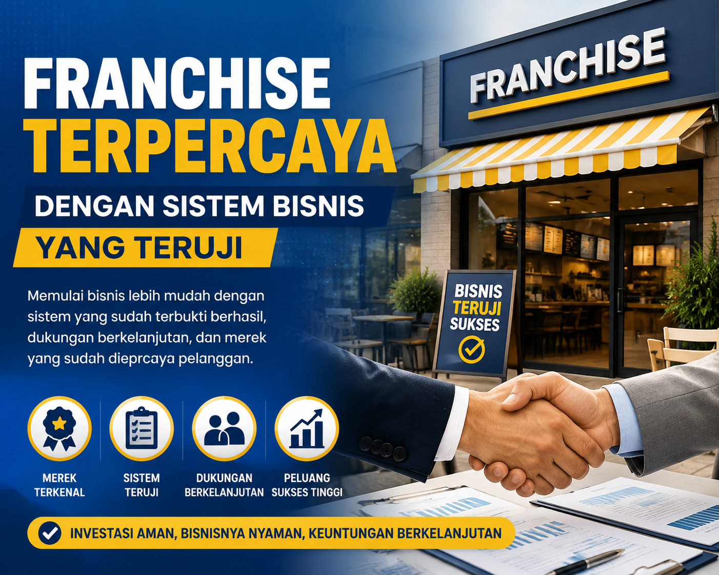 Franchise Terpercaya dengan Sistem Bisnis yang Teruji