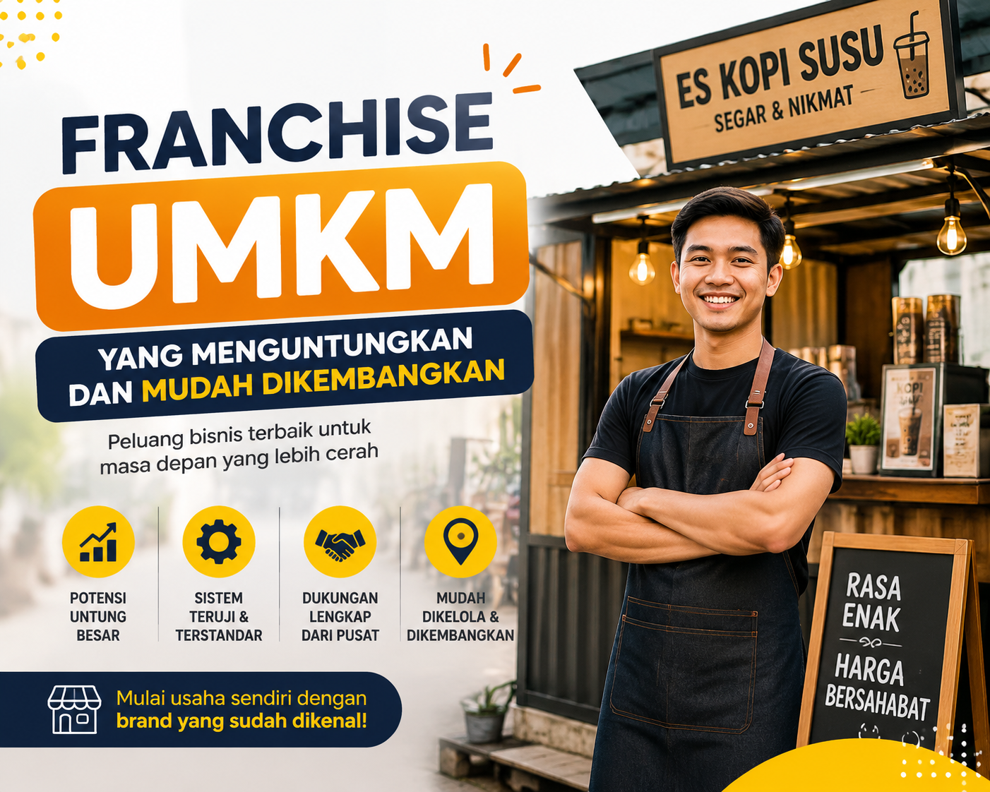 Franchise UMKM yang Menguntungkan dan Mudah Dikembangkan