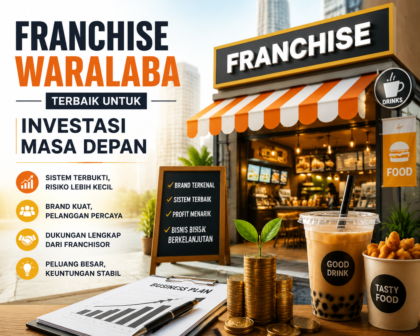Franchise Waralaba Terbaik untuk Investasi Masa Depan