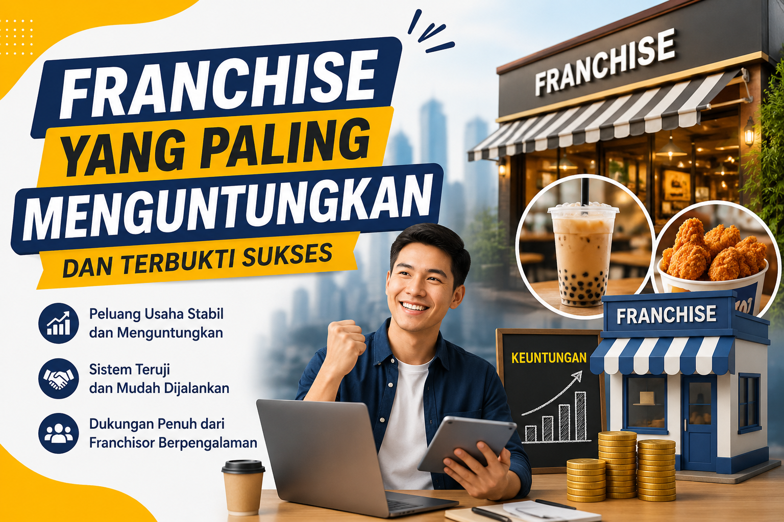 Franchise yang Paling Menguntungkan dan Terbukti Sukses