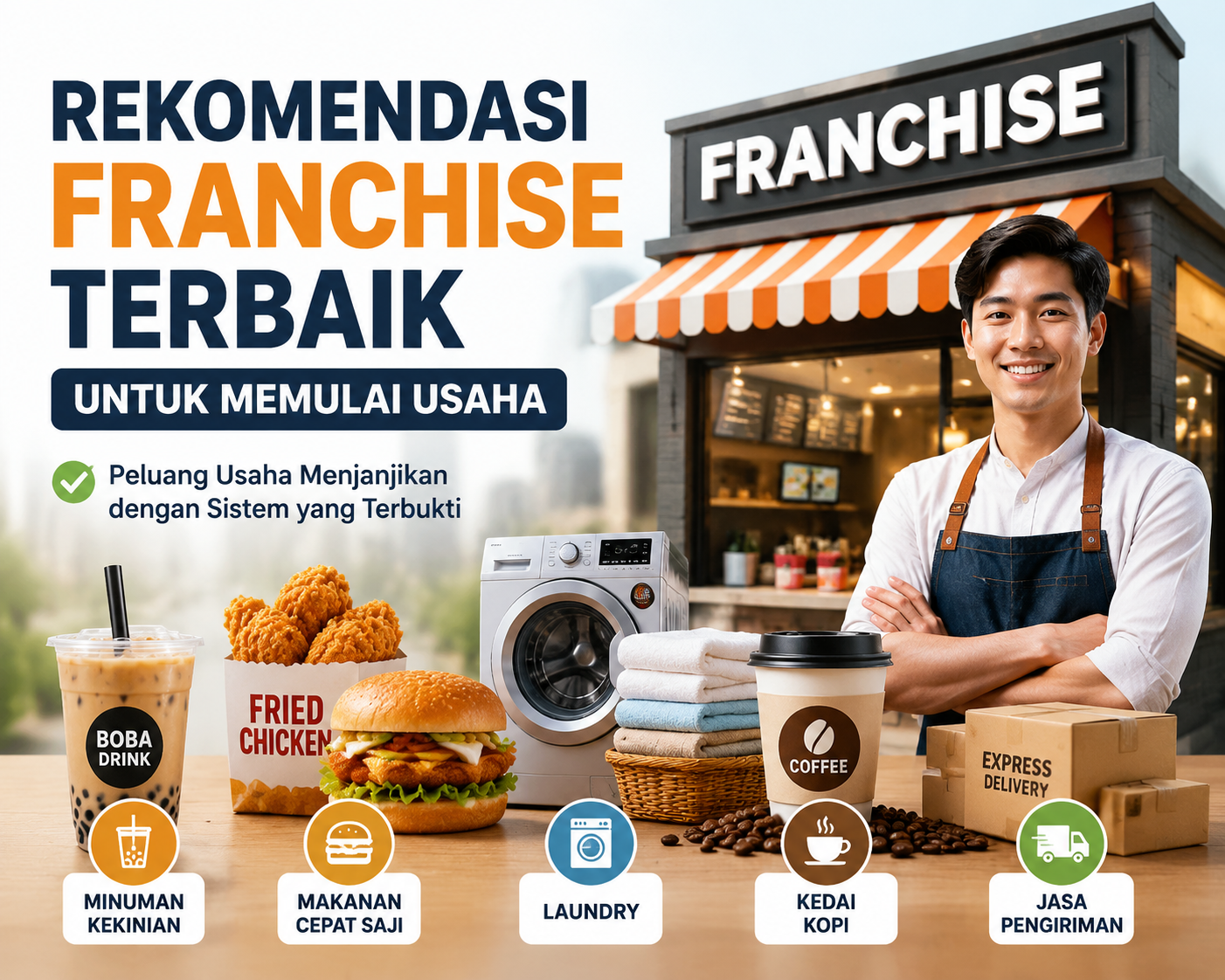 Rekomendasi Franchise Terbaik untuk Memulai Usaha